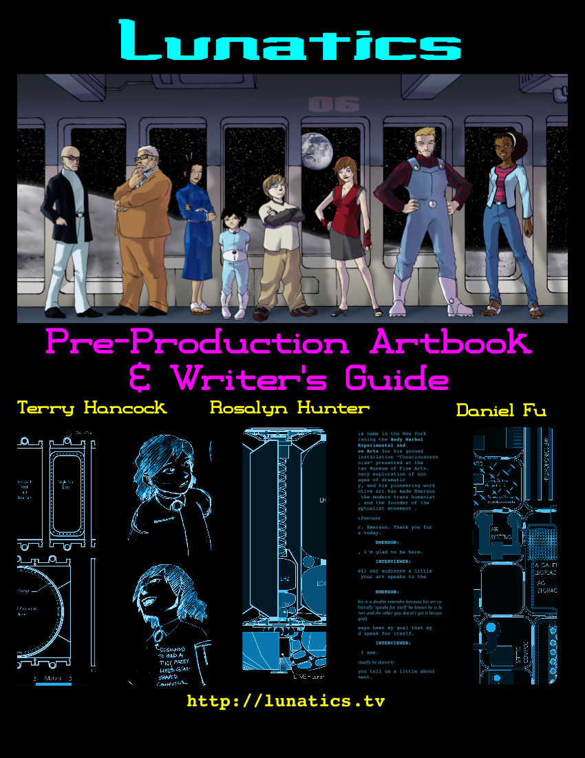 Cover of 'Lunatics Writers Guide' book